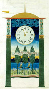 Voysey design for a clock