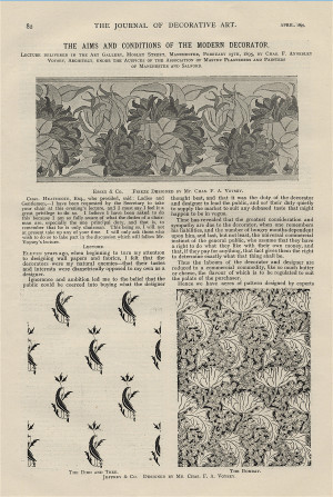 Title page of Aims of Modern Decorator