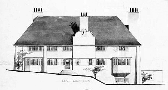 Gordondene south elevation